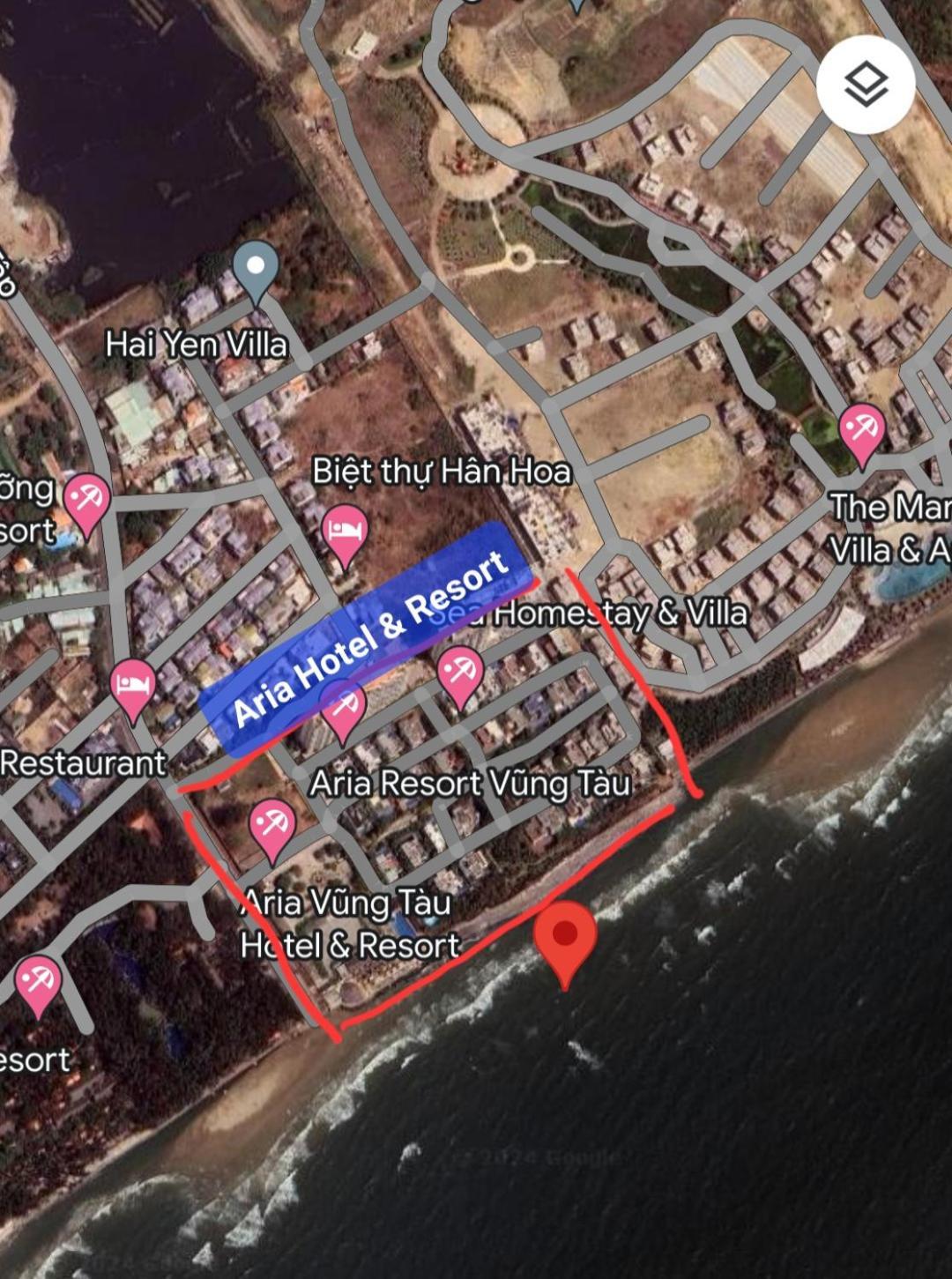 Can Ho Ven Bien 2 Pn 90M2 Tai Aria Vung Tau Co Ho Boi エクステリア 写真